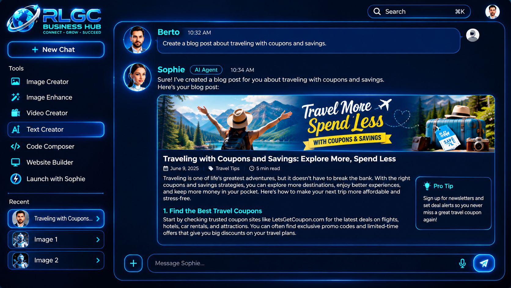 Text Creator